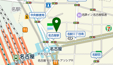 HIS アバンティ & オアシス 名駅デスクの地図画像