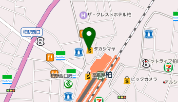 マーク ジェイコブス 高島屋柏店 S館3Fの地図画像