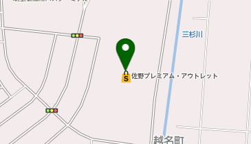 マーク ジェイコブス プレミアム・アウトレット佐野店の地図画像