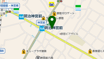 マーク ジェイコブス 表参道店の地図画像