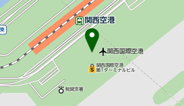 【TownWifi】第1ターミナル 4階 出発ロビー 南側 ロッカー受取の地図画像
