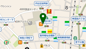 Hair Salon F  Moana by HEADLIGHT 渋谷店 -ブリーチ・ダブルカラー・髪質改善-の地図画像