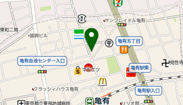 Ursus hair Design by HEADLIGHT 亀有店の地図画像