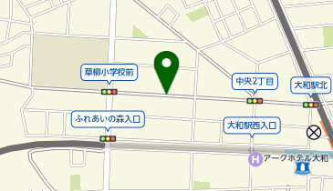Moana by HEADLIGHT 大和店の地図画像