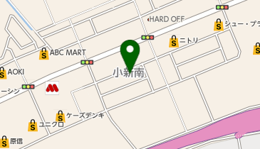 ursus by HEADLIGHT 新潟小新店の地図画像