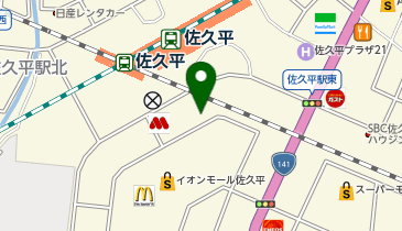 ursus by HEADLIGHT 長野佐久店の地図画像