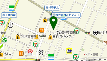 soen by HEADLIGHT 吉祥寺店の地図画像