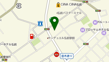 Moana by HEADLIGHT 弘前店の地図画像