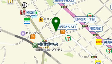 soen by HEADLIGHT 横須賀中央店の地図画像
