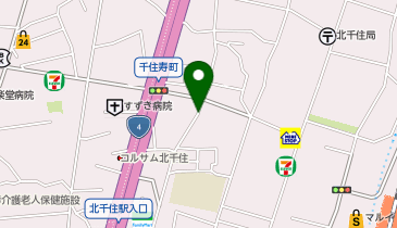 lueur by HEADLIGHT 北千住店の地図画像