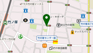 Ursus hair Design by HEADLIGHT 竹ノ塚店の地図画像