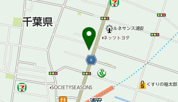 Ursus hair salone by HEADLIGHT 浦安店の地図画像
