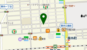 Ursus hair Living by HEADLIGHT 錦糸町店の地図画像