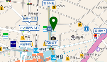 HEADLIGHT ACADEMIY 渋谷の地図画像