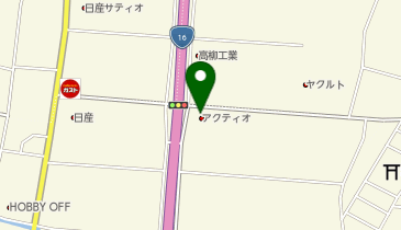株式会社アクティオ 木更津営業所の地図画像