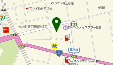 株式会社アクティオ 東北支社の地図画像