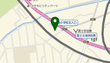 株式会社アクティオ 富士吉田営業所の地図画像