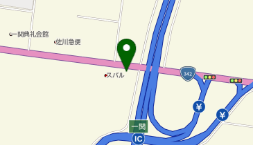 株式会社アクティオ 一関営業所の地図画像