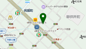 株式会社アクティオ 九州支社の地図画像