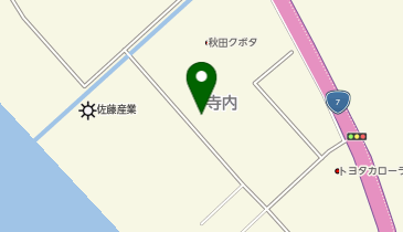 株式会社アクティオ 秋田支店の地図画像