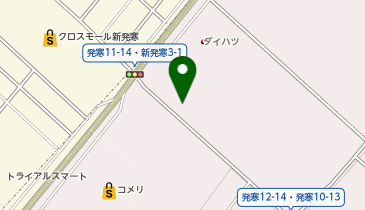 株式会社アクティオ 札幌西営業所の地図画像