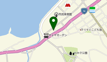 株式会社アクティオ 道路種子島センターの地図画像