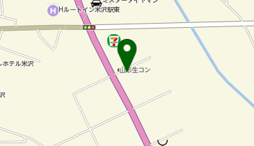 株式会社アクティオ 米沢営業所の地図画像