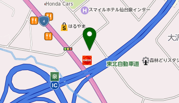 株式会社アクティオ 仙台泉営業所の地図画像