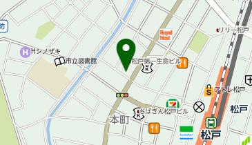 ネイルサロン ティーエヌ 松戸駅西口店の地図画像