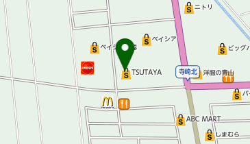 ネイルサロン ティーエヌ TSUTAYA佐倉店の地図画像