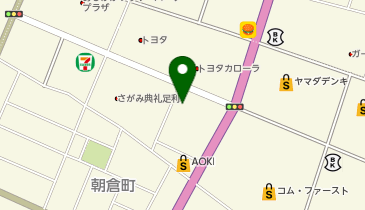 ネイルサロン ティーエヌ  Wonder GOO PLUS 足利店の地図画像