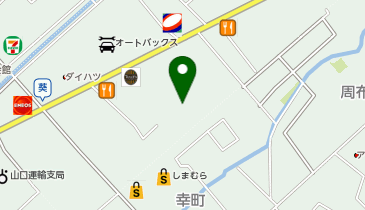 ネイルサロン ティーエヌ TSUTAYA山口葵店の地図画像