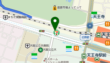 ネイルサロン ティーエヌ 天王寺店の地図画像