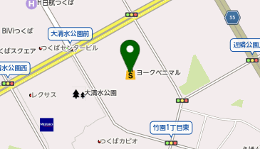 ネイルサロン ティーエヌ JOYFITつくば竹園店の地図画像