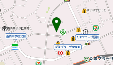 ネイルサロン ティーエヌ たまプラーザ店の地図画像