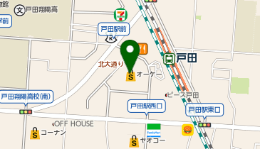 ネイルサロン ティーエヌ 埼玉戸田駅前店の地図画像