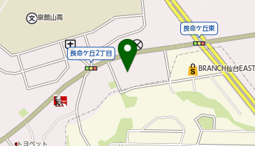 ネイルサロン ティーエヌ TSUTAYAヤマト屋書店仙台長命ケ丘店の地図画像