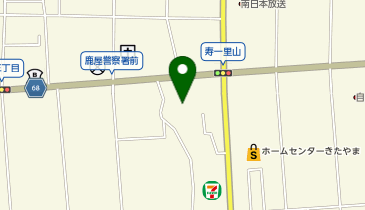 ネイルサロン ティーエヌ ブックスミスミ鹿屋店の地図画像