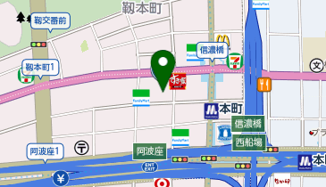 ネイルサロン ティーエヌ 大阪本町店の地図画像