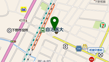 ネイルサロン ティーエヌ TSUTAYA自治医大店の地図画像