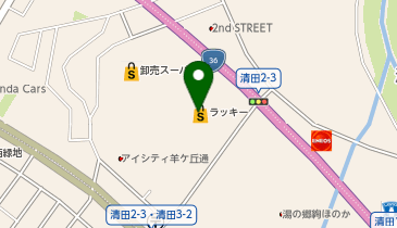 ネイルサロン ティーエヌ 札幌清田店の地図画像