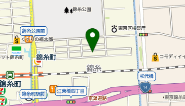 ネイルサロン ティーエヌ 錦糸町店の地図画像