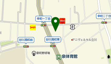 株式会社タヤ jouir 立川店 / SOHO newyork groupの地図画像