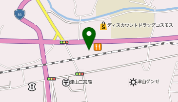 株式会社タヤ 美容室UP GRADE 津山店 / SOHO newyork groupの地図画像