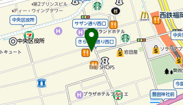 株式会社タヤ Flag HAIR / SOHO newyork groupの地図画像