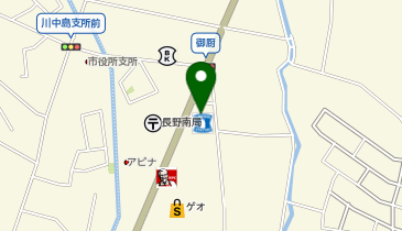 理容プラージュ北長野桐原店の地図画像