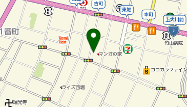 理容プラージュ松崎店の地図画像