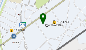 理容プラージュ小牧店の地図画像