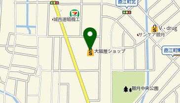 理容プラージュ津幡店の地図画像