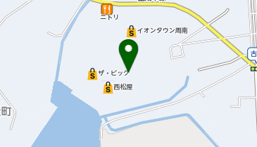 理容プラージュゆめタウン徳山店の地図画像